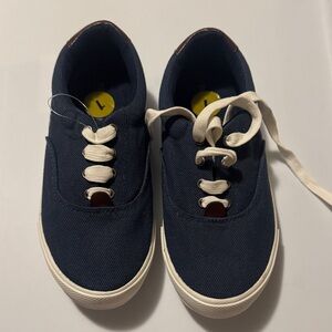 Reaction Kenneth Cole Navy Blue Kids Sneakers